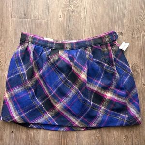 Old Navy wool blend mini skirt